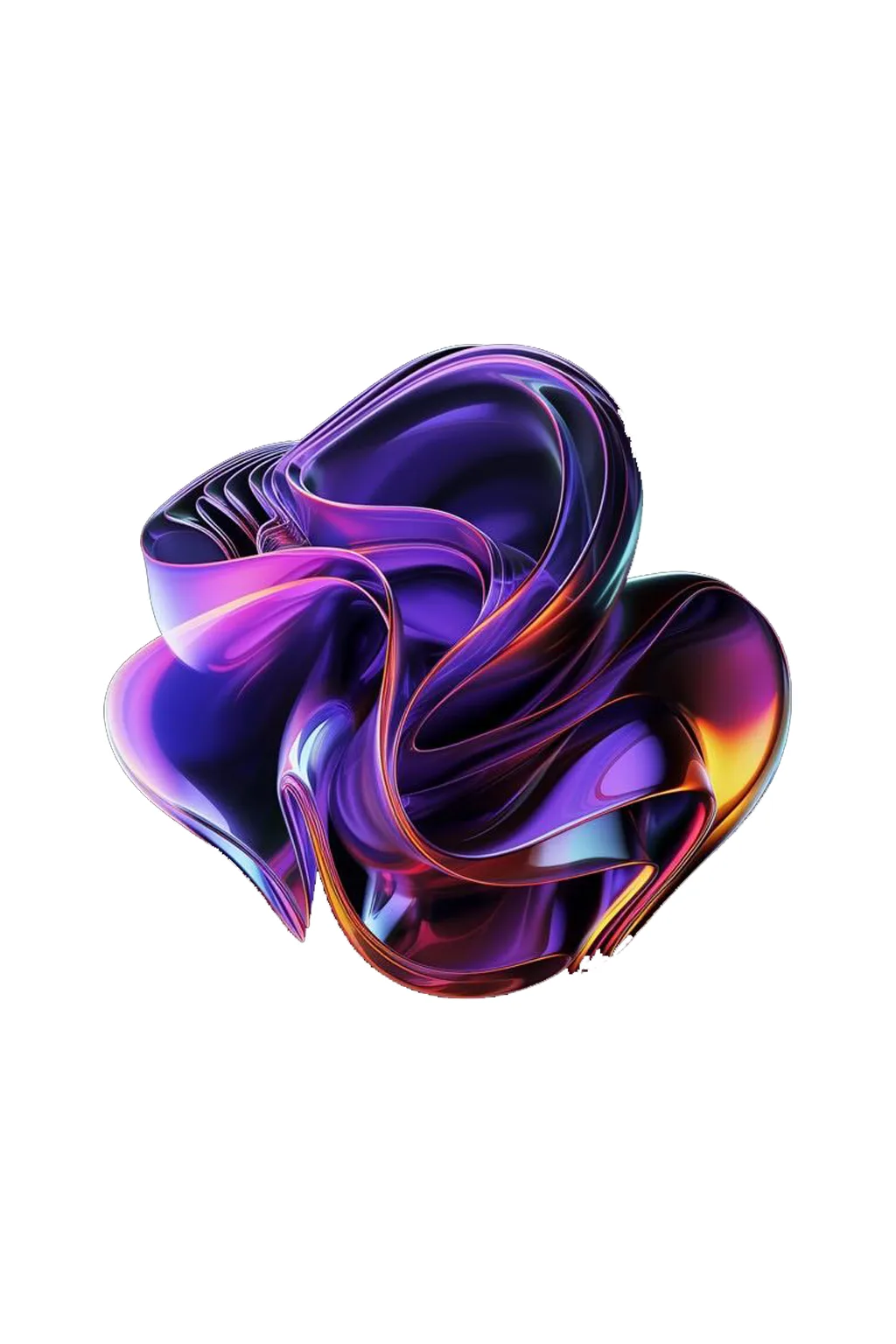 Resultados abstractos púrpura — impacto y crecimiento comercial